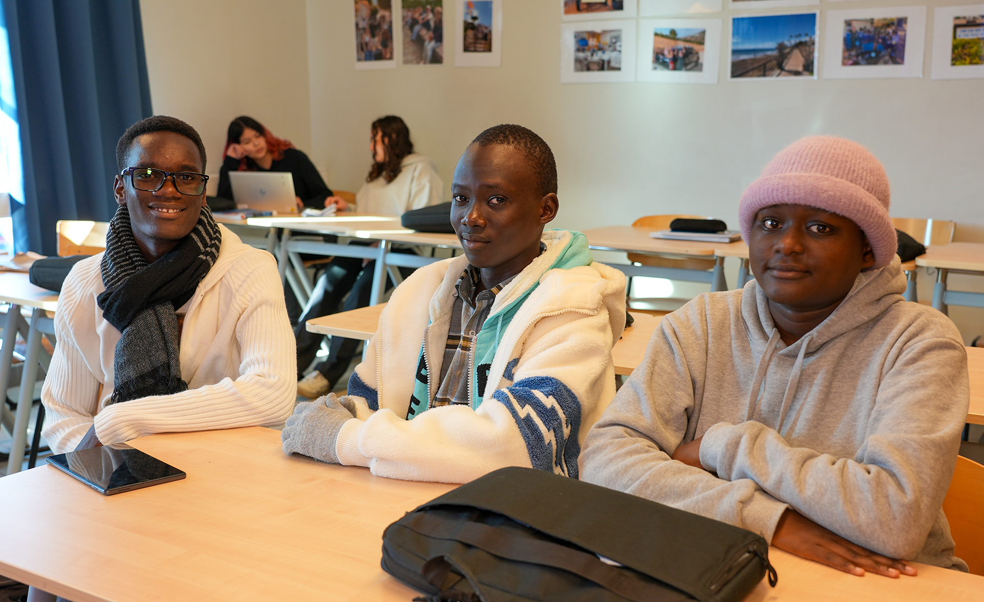 Kenyanska elevernas intryck av Hulebäck och den svenska skolan
